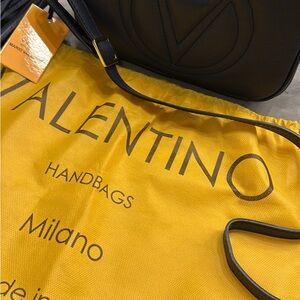 Valentino Dark Blue Messenger Bag